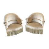 Pair of toad armchair