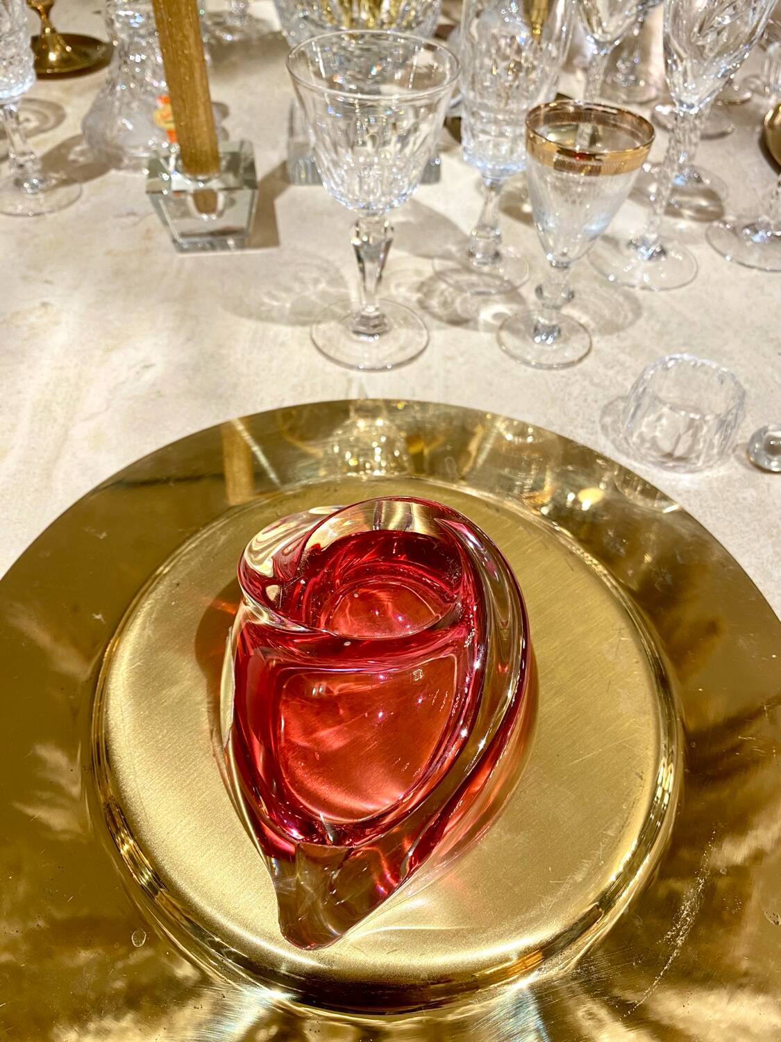 Cendrier Val Saint Lambert 1960