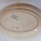 Oval dish Sarreguemines Royat