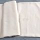 Large marbled damask tablecloth 2m x 2m80 monogrammed SC