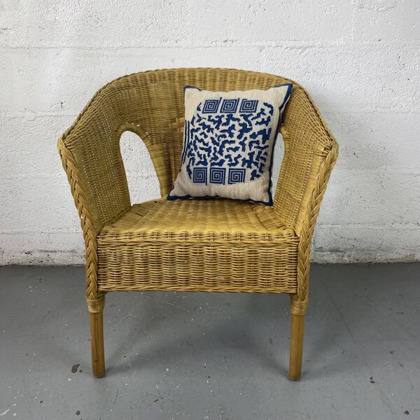 Fauteuil Gondole en rotin