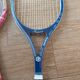 Series of 3 vintage tennis rackets