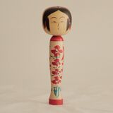 Vintage yamagata style kokeshi by abe masayoshi / 26 cm