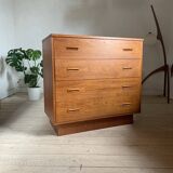 Vintage Scandinavian style teak dressing table