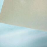 Vintage minimalist pendant lamp in fibreglass, Roche Babois