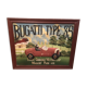 Wooden relief panel "Bugatti type 35" from country corner