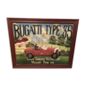 Wooden relief panel "Bugatti type 35" from country corner