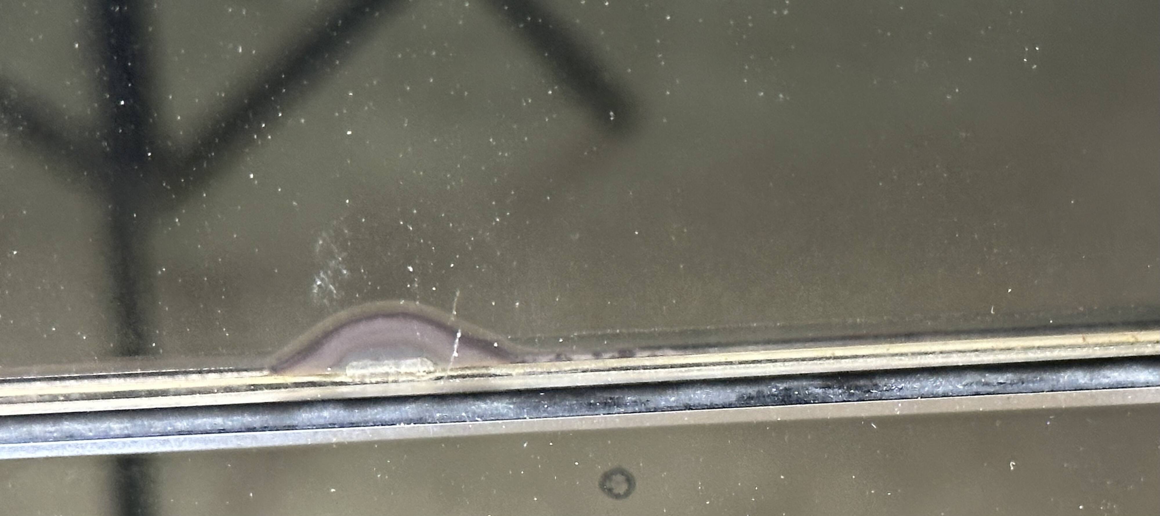 Vintage Italian mirror glass chest of drawers 1960