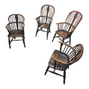 4 x fauteuils à bras