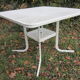 Table de jardin en métal perforé Emu