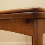 Teak table, Danish design, 1970s, made in Denmark