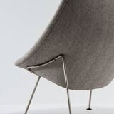 Oyster chair with Ottoman - Pierre Paulin