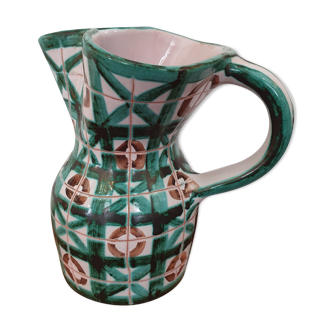 Ceramic pitcher by Robert Picault Vallauris 1950s