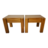 Regain elm bedside tables