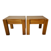 Tables de chevet Regain en orme