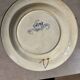 Antique Early Staffordshire Stone China Blue Willow Pattern Plate / Made in England