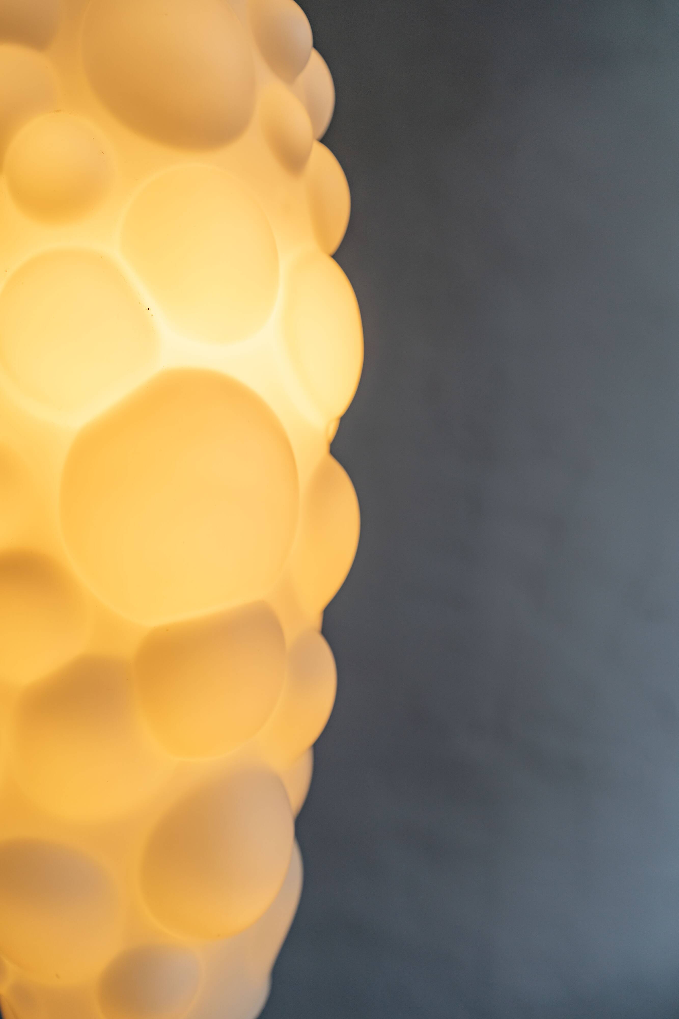 Bubbles Glass Pendant by Osvětlovací Sklo, 1970s
