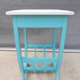 South Sea blue gondola side table