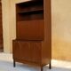 Vintage teak secretary furniture by Roche Bobois editions
