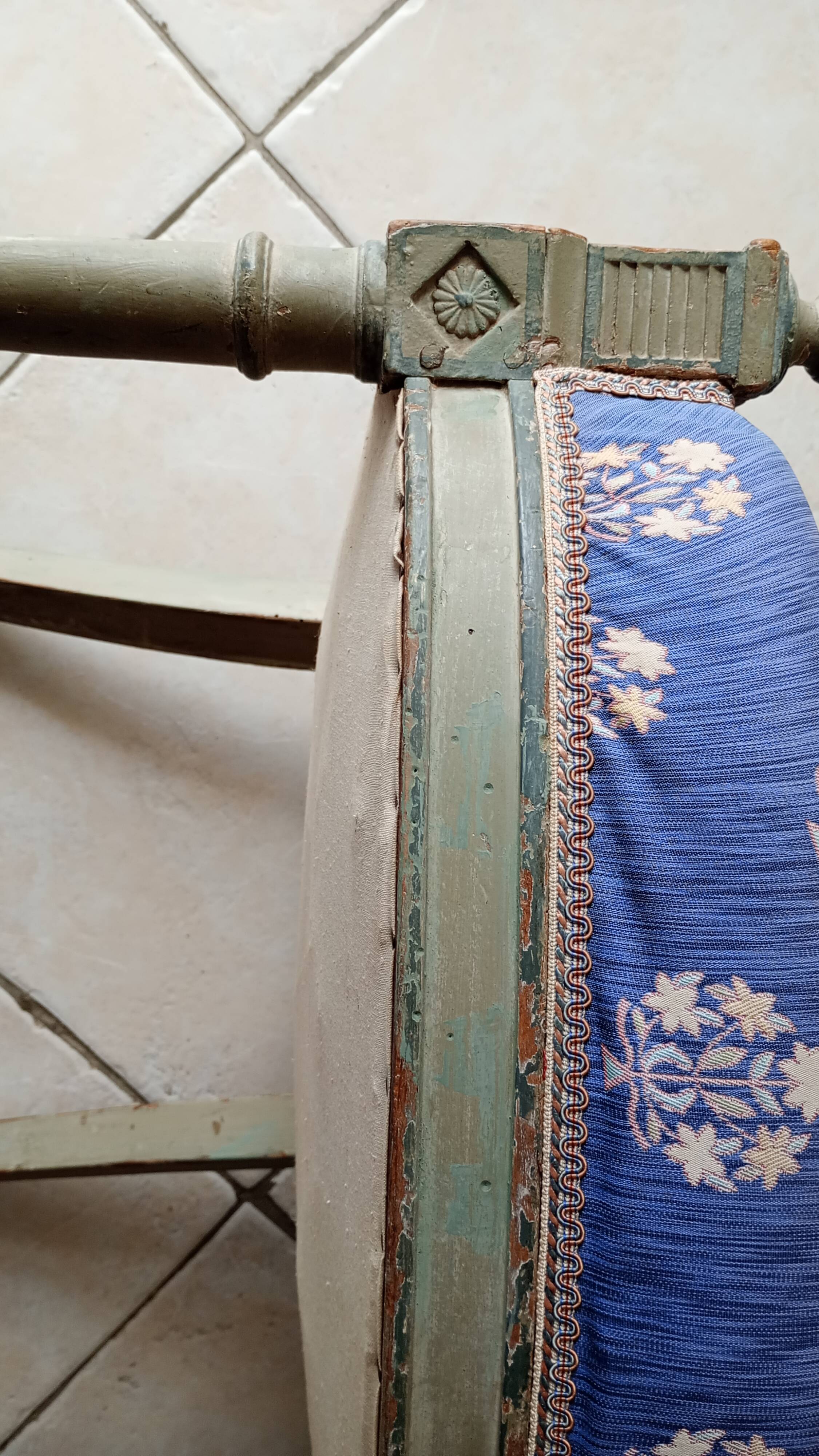 pair of Directoire armchairs