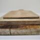 Three vintage solid wood cutting boards