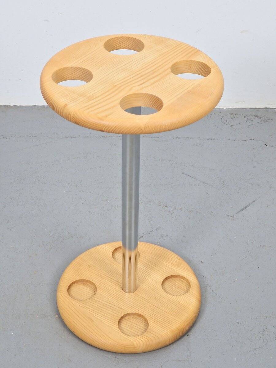 Vintage Pine Umbrella Stand from Brødrene Andersen Møbelsnedkeri, Denmark, 1970s