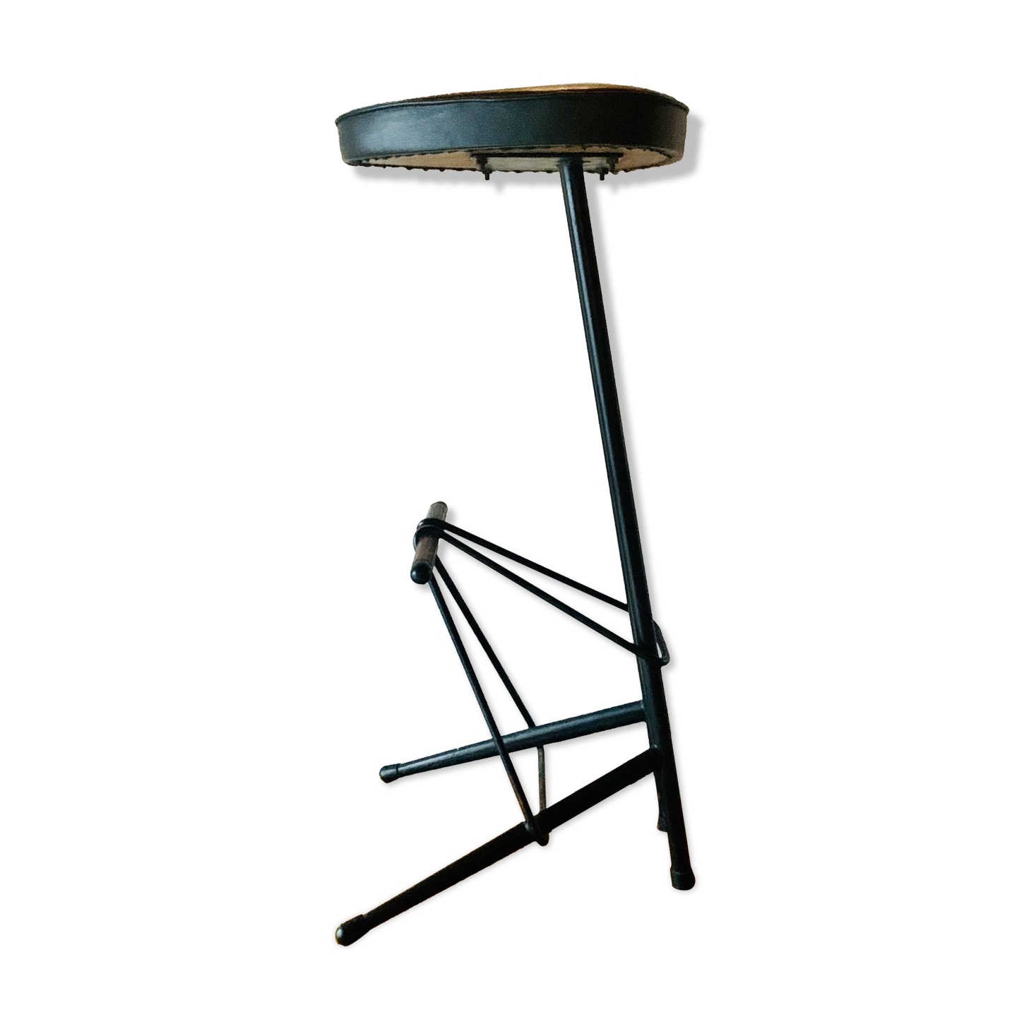 TUBAX bar stool by Willy Van Der Meeren - Belgium - 1950.