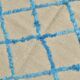 6x9 Beige & Blue Handmade Moroccan Rug, 185x282Cm SK 7339