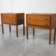 Scandinavian bedside table - Vintage 1960