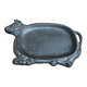 Antique cast iron meat plate