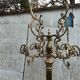 Portemanteau en laiton et bronze
