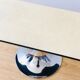 Vintage coffee table chrome tulip foot
