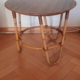Bamboo coffee table