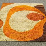 Vintage carpet 1970, desso, wool, holland design