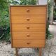 Vintage rag chest of drawers from the 60s