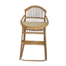 High chair child rattan of the years 60