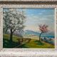 HSP painting "The Sunny Valley" by J. Meckert circa 1950