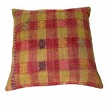 Vintage turkish kilim cushion cover 60 x 60 cm