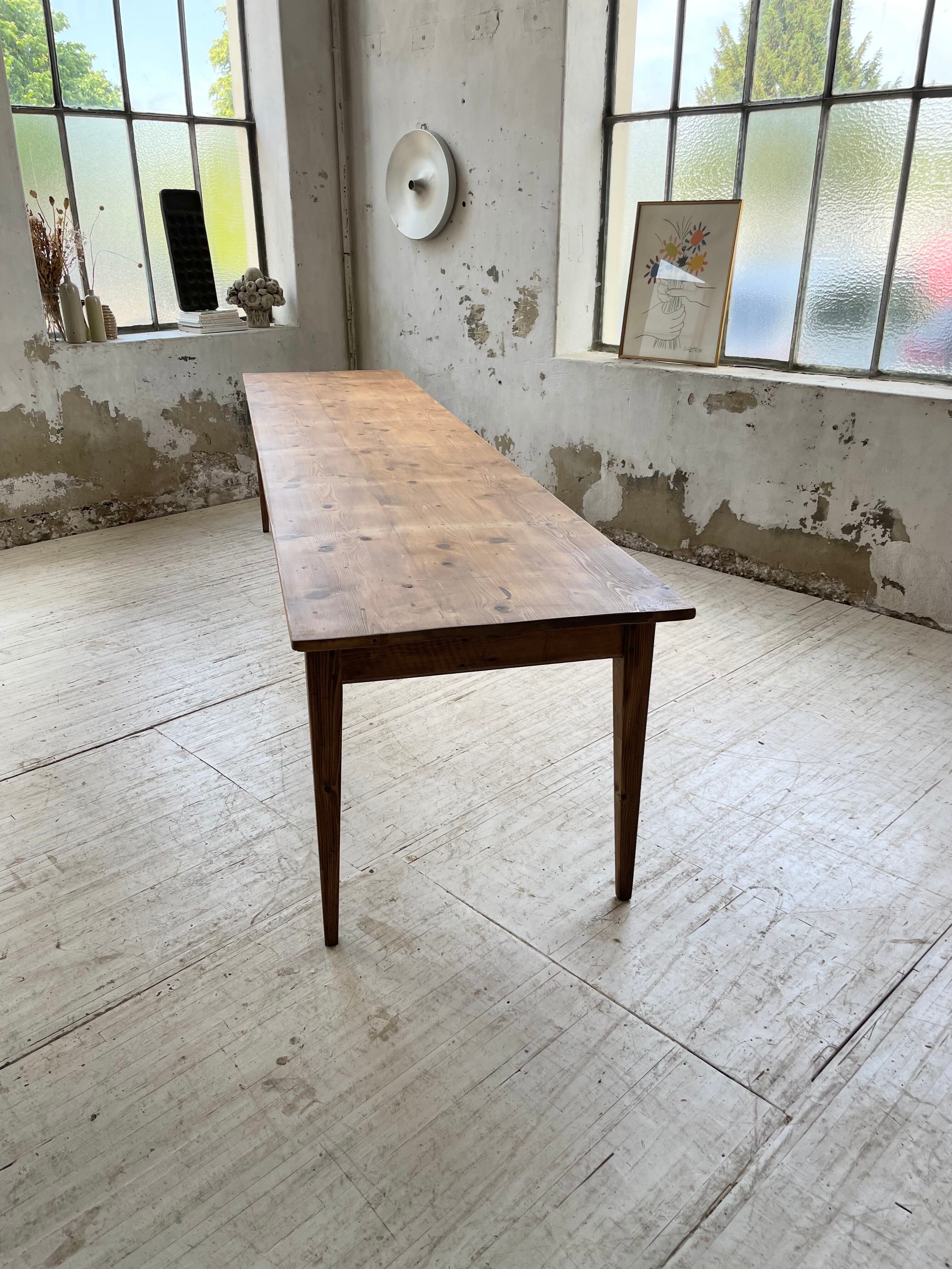 Xxl pine farmhouse table 338cm