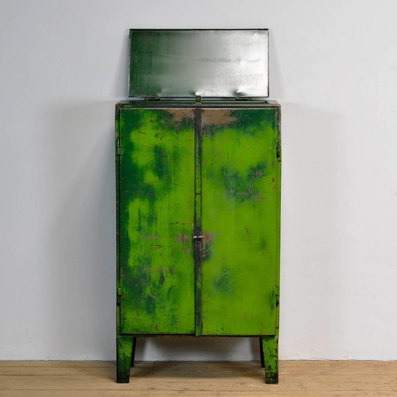 Industrial Iron Cabinet, 1960s