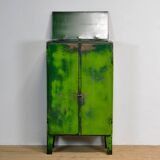 Industrial Iron Cabinet, 1960s