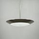 1930s Bauhaus Chrome and Glass Pendant Light from Czechoslovakia