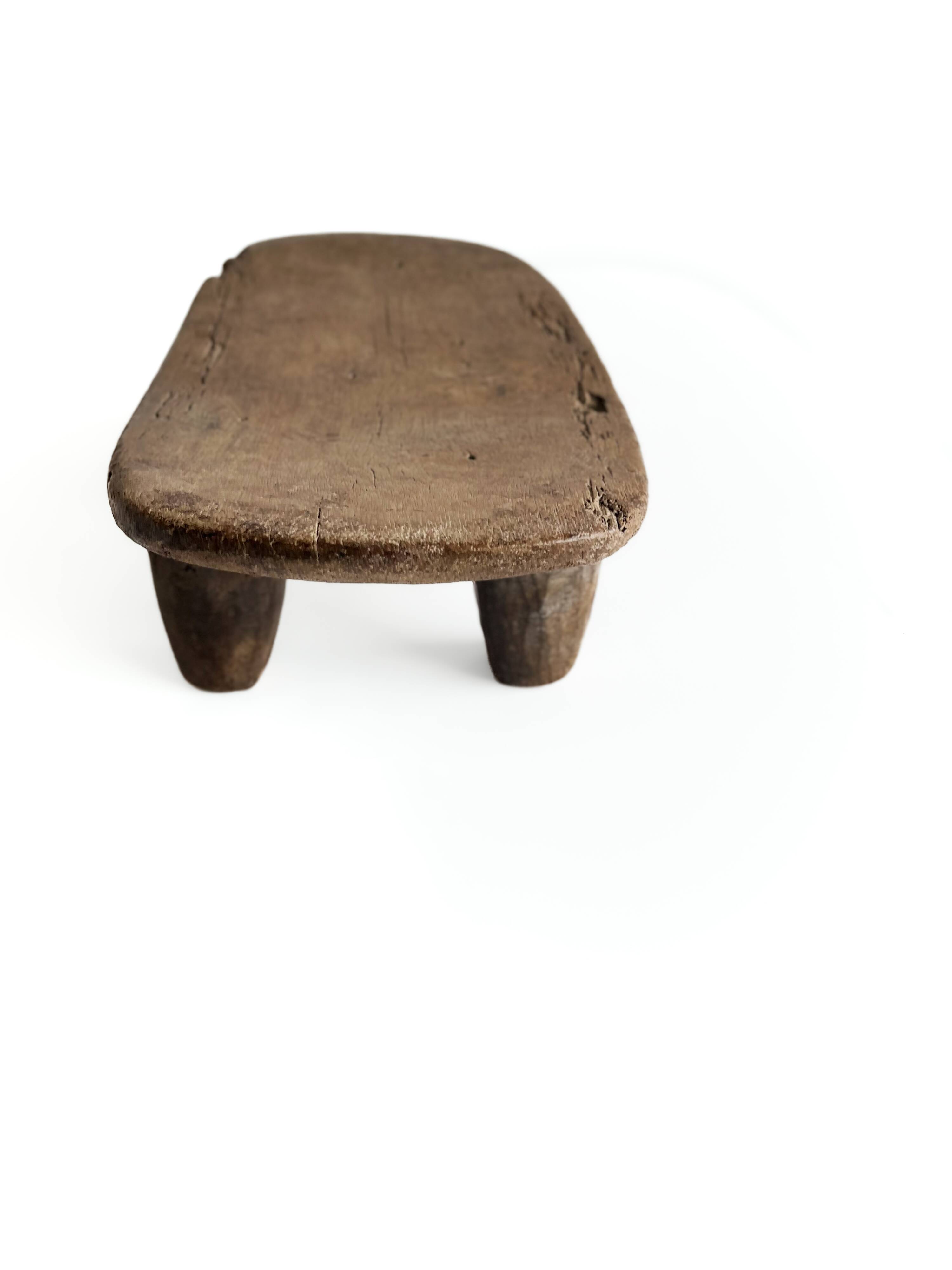 Antique Senufo S N2 "Collector" Stool in Wood | Hand Carved