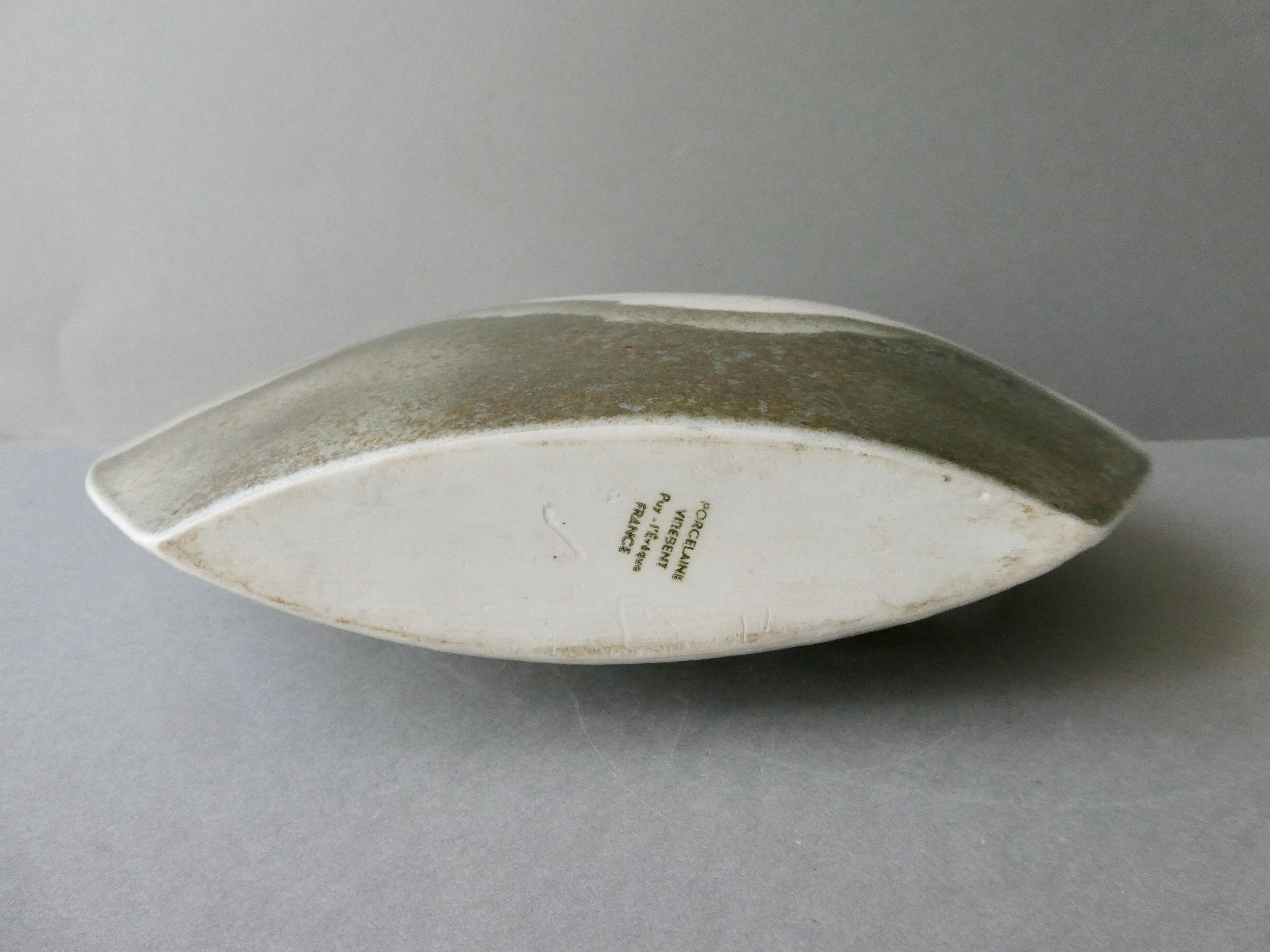 Vase lentille en porcelaine Virebent
