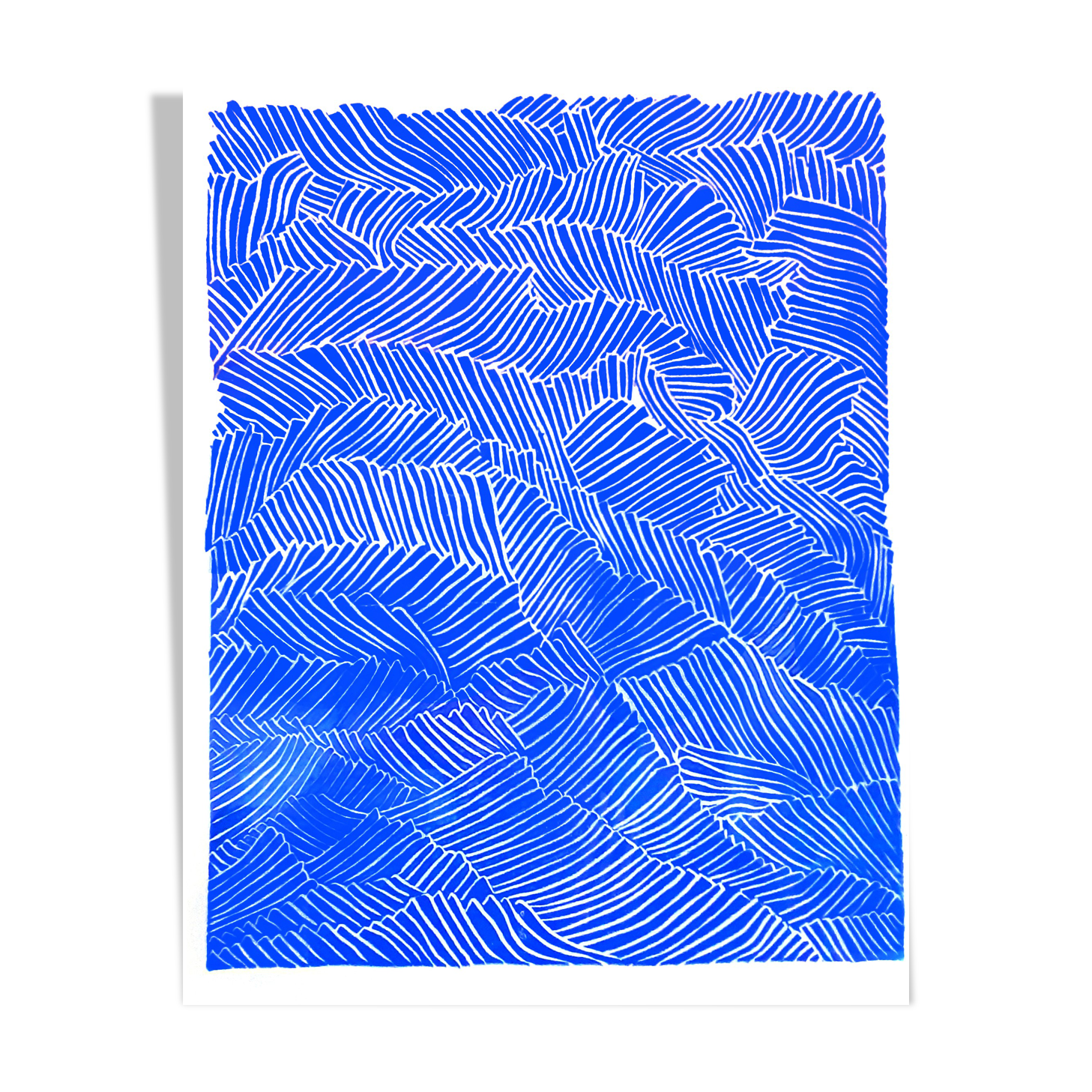 Vague à l'âme - bleue