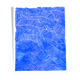 Vague à l'âme - bleue
