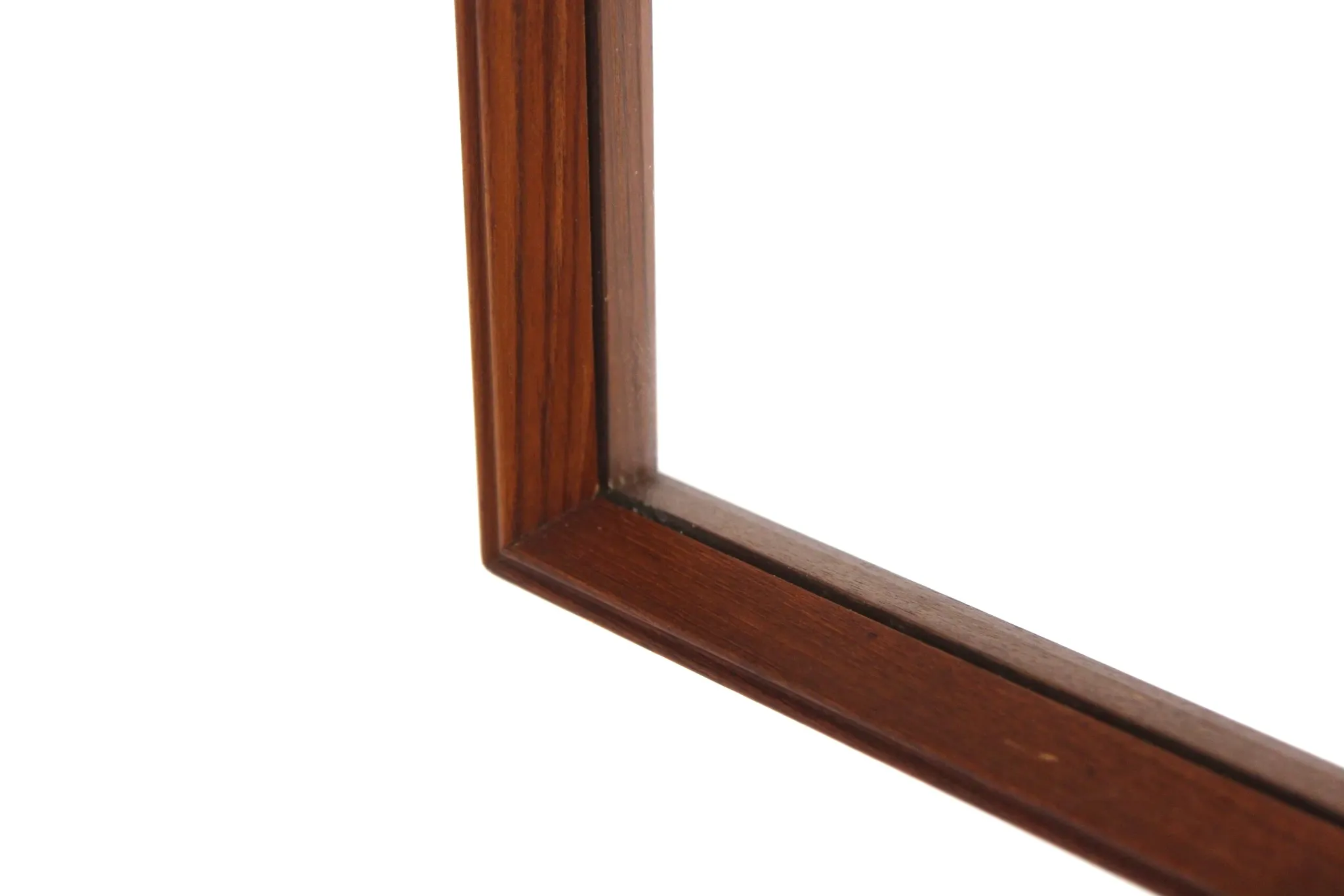 Scandinavian teak mirror, Sweden, 1960, 63cm x 47cm