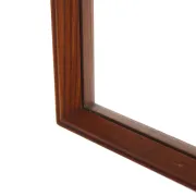 Scandinavian teak mirror, Sweden, 1960, 63cm x 47cm
