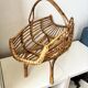 Porte revues en rotin Franco Albini 1960