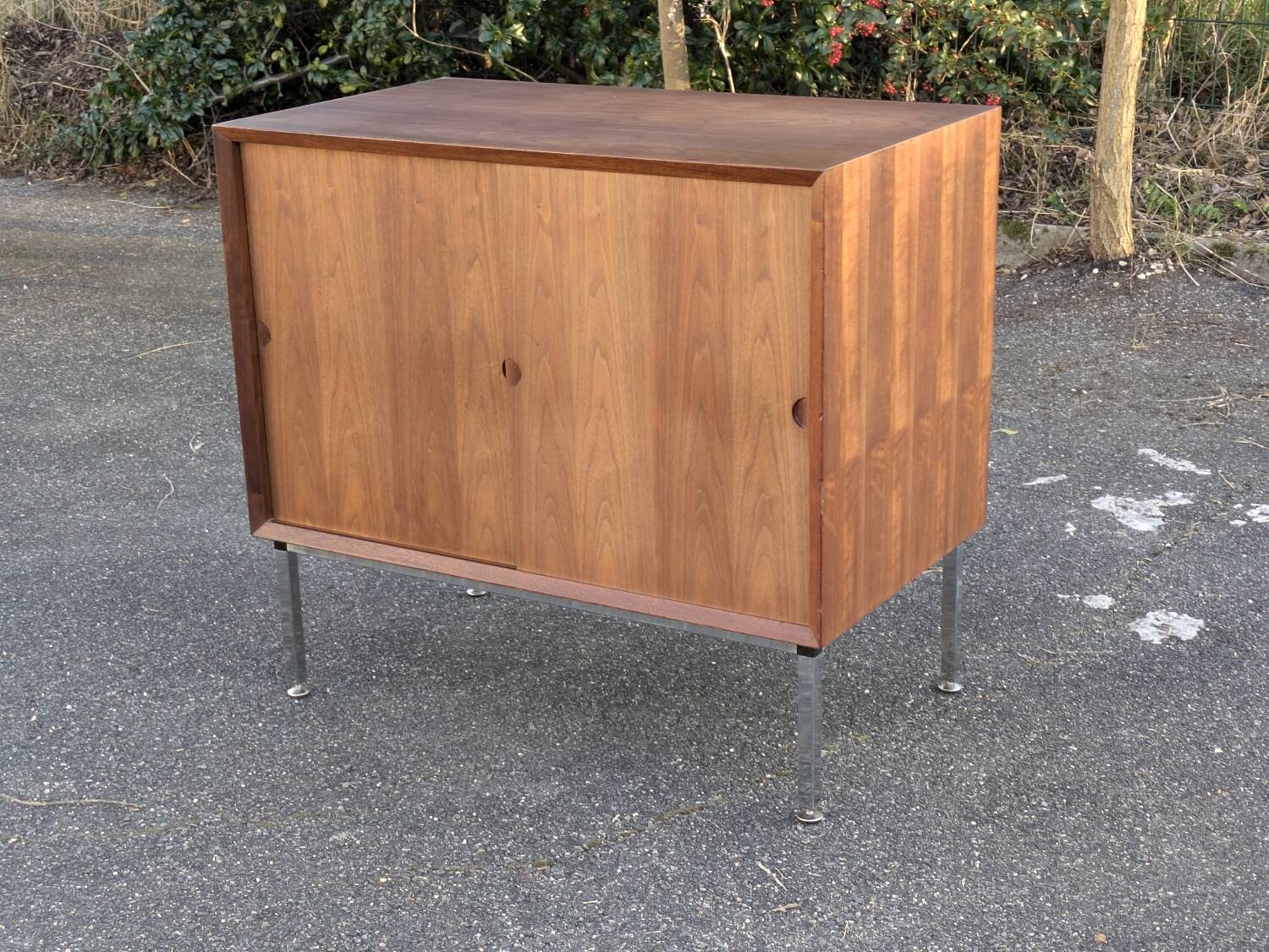 Vintage teak sideboard attributed to Poul Cadovius.
